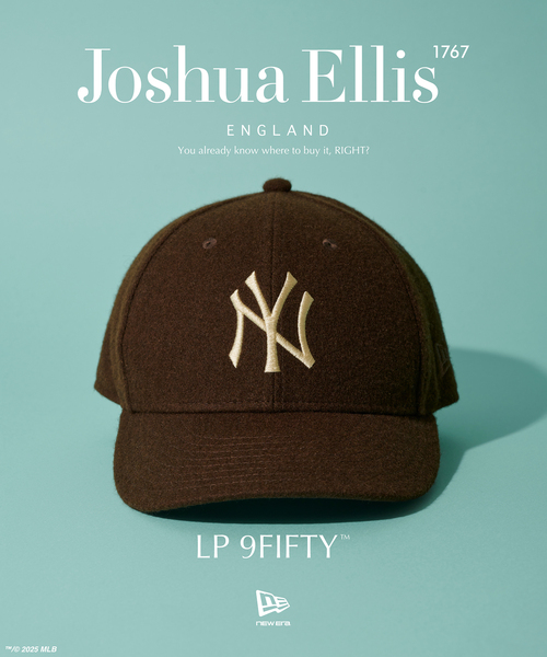 ニューエラ 別注 Joshua Ellis ジョシュアエリス NYY LP950 NEW ERA / ニューエラ 別注 Joshua Ellis ジョシュア・エリス NYY