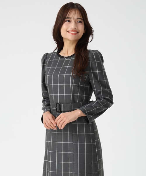 ミッシュマッシュ（MISCH MASCH）/2025秋冬新作 ウィンドペンチェックワンピース セール】2025秋冬新作 ウィンドペンチェックワンピース（ワンピース