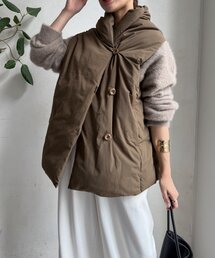 DouDou | 【WEB限定】ストールライクファーバーダウンベスト(ベスト)