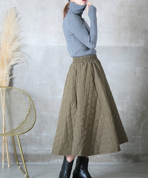 CLOVER DEPOT(クローバーデポ)の「素肌タッチリブタートルニット(CLOVER DEPOT)(ニット/セーター・レディース・スカイブルー/ブラック/ライトグリーン/ホワイト/ベージュ/ダークグレー/ブラウン・FREE)」の17枚目の写真