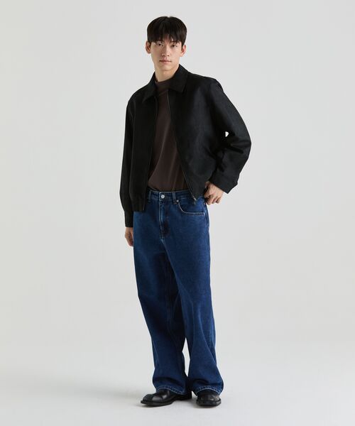 MUSINSA STANDARD（ムシンサスタンダード）の「[ヒートタンダード] モックネック長袖Tシャツ [ダークブラウン]（Tシャツ/カットソー・メンズ・その他・SMALL/MEDIUM/LARGE/X-LARGE/XX-LARGE/XXX-LARGE）」の6枚目の写真