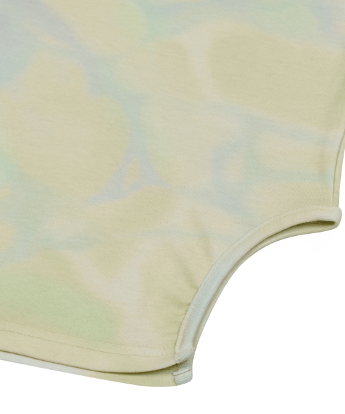 TYPESERVICE（タイプサービス）の「Marbling Cut Out T-Shirt [Yellow]（Tシャツ/カットソー・レディース・その他・FREE）」の3枚目の写真