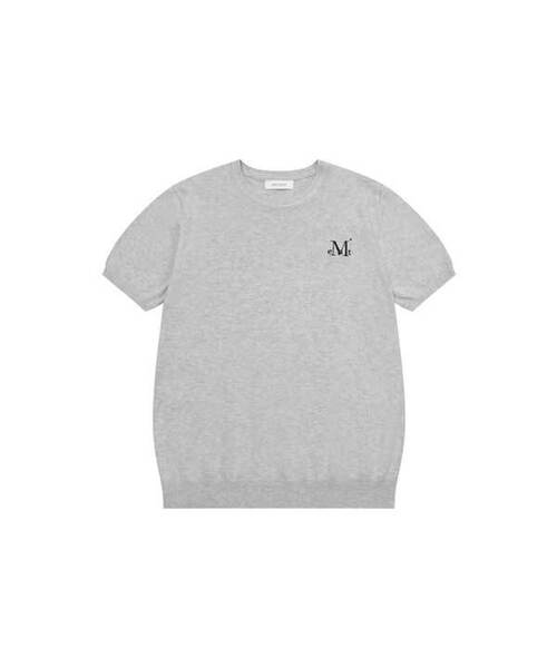 MUCENT(ムセント)の「エロナニット半袖Tシャツ 男女共用 (5カラー)(Tシャツ/カットソー・レディース・チャコールグレー/ライトブルー/ブラック/ネイビー/グレー・FREE)」の3枚目の写真