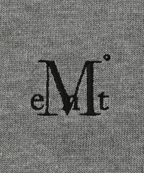MUCENT(ムセント)の「エロナニット半袖Tシャツ 男女共用 (5カラー)(Tシャツ/カットソー・レディース・チャコールグレー/ライトブルー/ブラック/ネイビー/グレー・FREE)」の19枚目の写真