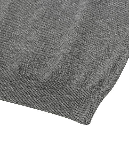 MUCENT(ムセント)の「エロナニット半袖Tシャツ 男女共用 (5カラー)(Tシャツ/カットソー・レディース・チャコールグレー/ライトブルー/ブラック/ネイビー/グレー・FREE)」の17枚目の写真