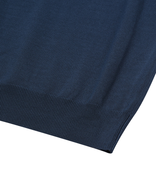MUCENT(ムセント)の「エロナニット半袖Tシャツ 男女共用 (5カラー)(Tシャツ/カットソー・レディース・チャコールグレー/ライトブルー/ブラック/ネイビー/グレー・FREE)」の13枚目の写真
