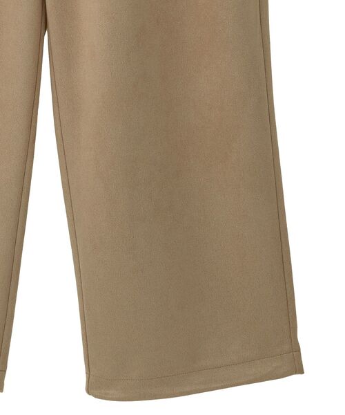 Green　Parks（グリーンパークス）の「■STRANGER THINGS×MINNETONKA フェイクスウェードパンツ（スウェットパンツ・レディース・ベージュ/グレー・FREE）」の17枚目の写真