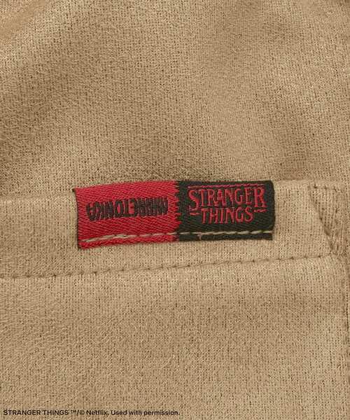 Green　Parks（グリーンパークス）の「■STRANGER THINGS×MINNETONKA フェイクスウェードパンツ（スウェットパンツ・レディース・ベージュ/グレー・FREE）」の20枚目の写真