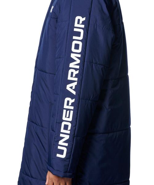 UNDER ARMOUR（アンダーアーマー）の「UAロゴ ロングコート（トレーニング/メンズ）（ダウンジャケット/コート・メンズ・ネイビー・2XL/XL/3XL/S/L/M）」の6枚目の写真