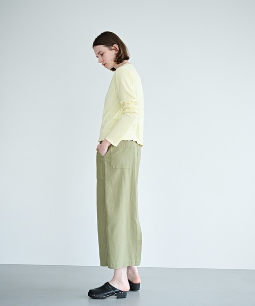 kha:ki（カーキ）の「「KHA:KI / カーキ」ユーティリティカーディガン（カーディガン/ボレロ・レディース・ライトイエロー/グレー/チャコールグレー/ホワイト・1）」の9枚目の写真