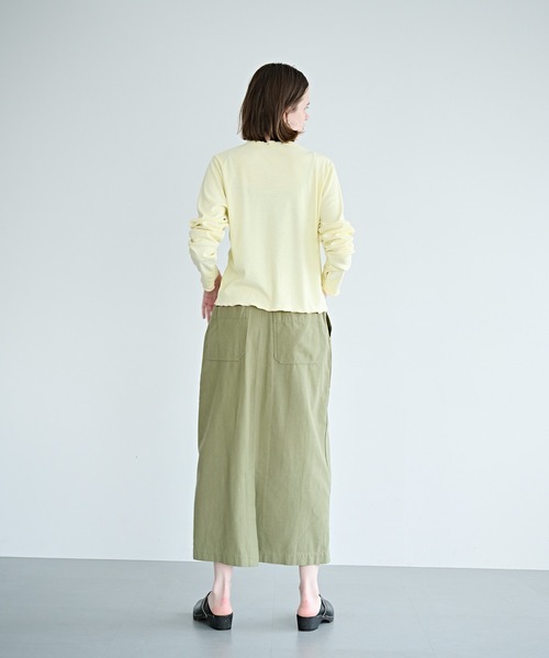 kha:ki（カーキ）の「「KHA:KI / カーキ」ユーティリティカーディガン（カーディガン/ボレロ・レディース・ライトイエロー/グレー/チャコールグレー/ホワイト・1）」の11枚目の写真