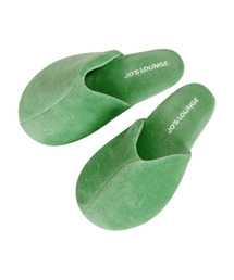 JO'S LOUNGE（ジョーズラウンジ）の「Velvet Tulip Slippers - Matcha（ルームシューズ/スリッパ）」