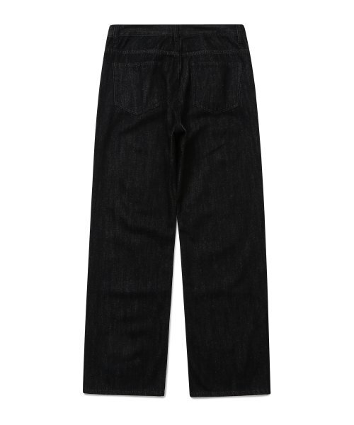CONNECT KINLOCH（コネクトキンロック）の「[ストレート] デニムパンツ (ブラック)（デニムパンツ・メンズ・その他・MEDIUM/LARGE/X-LARGE/XX-LARGE）」の4枚目の写真