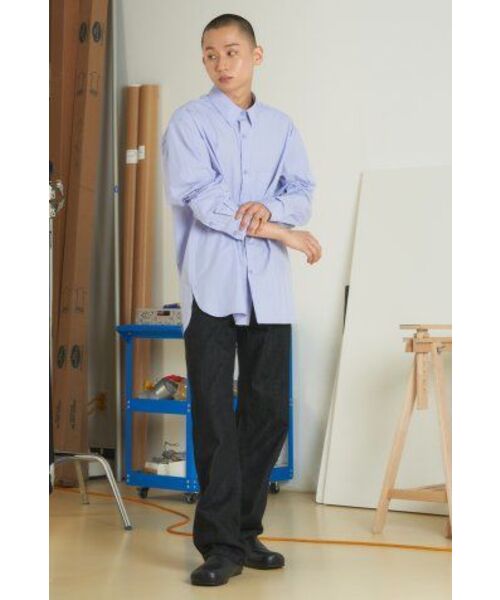 CONNECT KINLOCH（コネクトキンロック）の「[ストレート] デニムパンツ (ブラック)（デニムパンツ・メンズ・その他・MEDIUM/LARGE/X-LARGE/XX-LARGE）」の6枚目の写真