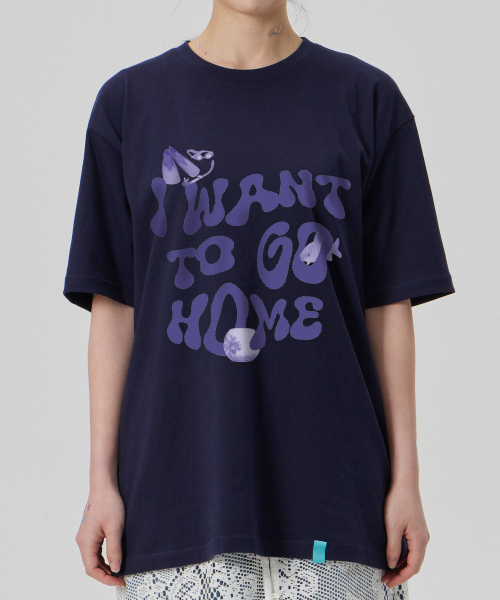 ASTRAL PROJECTION（アストラルプロジェクション）の「[アイワンツーゴホーム]コットンルーズフィット半袖Tシャツ_スペースネイビー（Tシャツ/カットソー・メンズ・その他・X-LARGE/XX-LARGE/LARGE/MEDIUM）」の3枚目の写真
