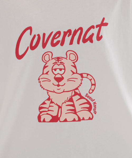 COVERNAT(カバーナット)の「タイガーTシャツ ホワイト(Tシャツ/カットソー・レディース・その他・SMALL/MEDIUM/LARGE/X-LARGE/XX-LARGE/X-SMALL)」の7枚目の写真