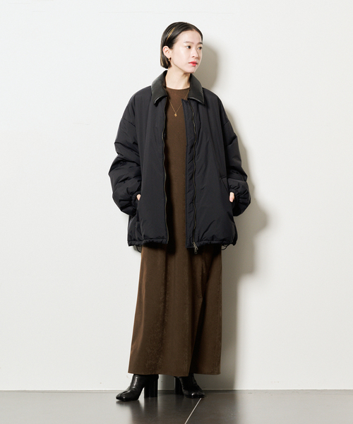CITYSHOP(シティーショップ)の「《追加》VELVET LEAN KAFTAN DRESS:ワンピース(ワンピース・レディース・ブラウン/ブラック・36/38)」の5枚目の写真