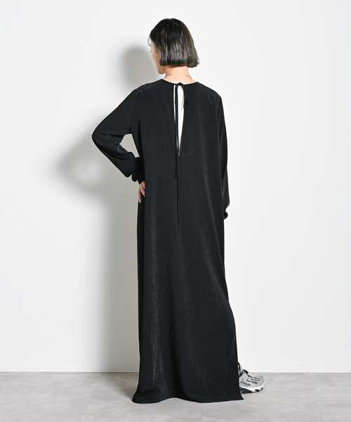 CITYSHOP(シティーショップ)の「《追加》VELVET LEAN KAFTAN DRESS:ワンピース(ワンピース・レディース・ブラウン/ブラック・36/38)」の7枚目の写真