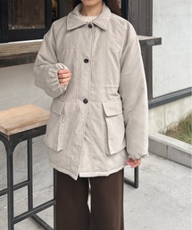 LE MORE（リモア）の「ピーチスキンミドルジャケット（その他アウター）」