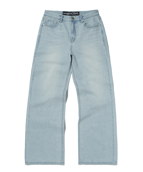 suade（スエード）の「VINTAGE BOOTCUT DENIM [LIGHT BLUE]（デニムパンツ・レディース・その他・SMALL/MEDIUM）」の3枚目の写真