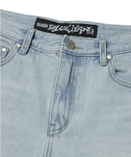suade（スエード）の「VINTAGE BOOTCUT DENIM [LIGHT BLUE]（デニムパンツ・レディース・その他・SMALL/MEDIUM）」の5枚目の写真