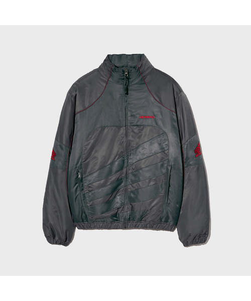 PHYPS MOTORCYCLE(フィップスモーターサイクル)の「Warm up Puffer Jacket_Charcoal(ダウンジャケット/コート・レディース・その他・SMALL/MEDIUM/LARGE/X-LARGE/XX-LARGE)」の1枚目の写真