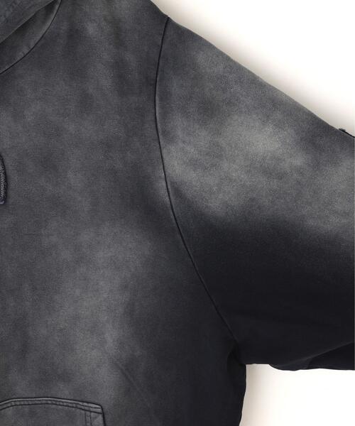 DANKE SCHON（ダンケシェーン）の「DankeSchon/ダンケシェーン/SPRAY PIGMENT SWEAT HOODIE IRON（パーカー・メンズ・ブラック・L/M）」の17枚目の写真