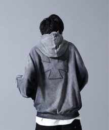 DANKE SCHON | DankeSchon/ダンケシェーン/SPRAY PIGMENT SWEAT HOODIE IRON(パーカー)