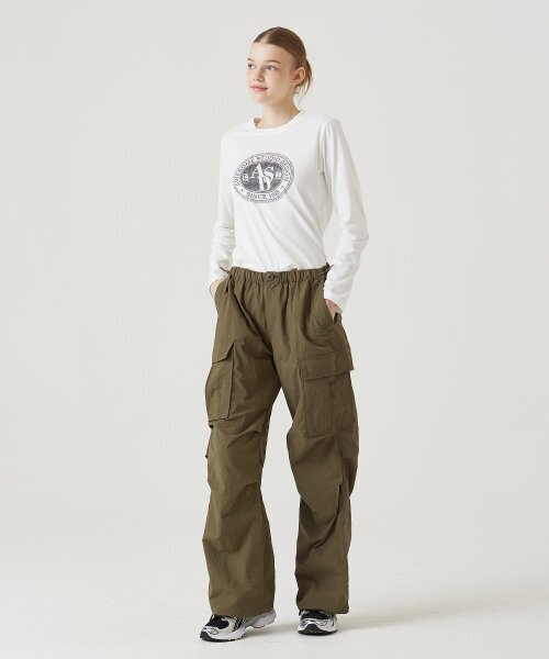 AWESOME STUDIO(オーサムスタジオ)の「長袖サークルシンボルスリムTアイボリー(Tシャツ/カットソー・レディース・その他・FREE)」の5枚目の写真