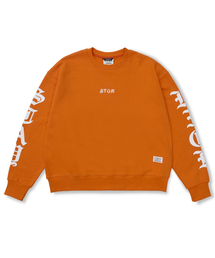 Stay High Oversized Crewneck Orange