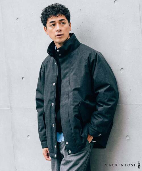 Mackintosh（マッキントッシュ）の「《再入荷》MACKINTOSH(マッキントッシュ) 別注スカイスタンドカラーダウン ジャケット（ダウンジャケット/コート・メンズ・ブラック/チャコールグレー/カーキ・34/38/36）」の2枚目の写真