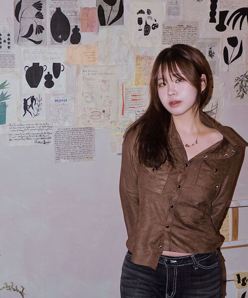 SLOW RECORD HOUSE(スローレコードハウス)の「ウェスタンスエードシャツ_モカ(シャツ/ブラウス・レディース・その他・LARGE/SMALL)」の12枚目の写真
