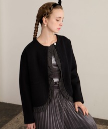 ノーカラージャケット（フリル）ファッション通販 - ZOZOTOWN