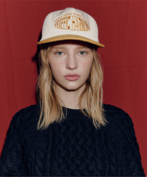 TRAFFIC HARMONY（トラフィック ハーモニー）の「CORDUROY ROUND LOGO DEEP-FIT 5-PANEL CAP_MUSTARD（キャップ）」