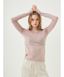 AMATERAS（アマテラス）の「wool mix ultra light knit top（Tシャツ/カットソー）」