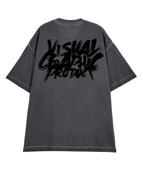 BY.L（バイエル）の「ペイントグラフィティロゴピグメント半袖Tシャツチャコール（Tシャツ/カットソー・メンズ・その他・MEDIUM/LARGE/X-LARGE/XX-LARGE）」の3枚目の写真