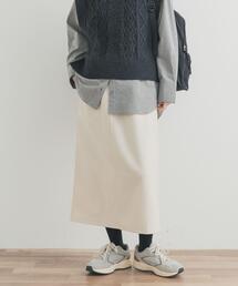 URBAN RESEARCH DOORS | 『UR TECH』ニットメルトンスカート|冬服/暖かい/静電気防止/手洗い可能/ウエストゴム/カジュアル(スカート)