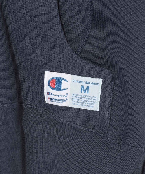 UNDERCOVER（アンダーカバー）の「【UNDERCOVER/アンダーカバー】Champion Zip Up C/S（パーカー・メンズ・ブラック/レッド/ネイビー・L/XL/XXL）」の9枚目の写真