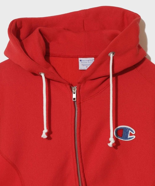 UNDERCOVER（アンダーカバー）の「【UNDERCOVER/アンダーカバー】Champion Zip Up C/S（パーカー・メンズ・ブラック/レッド/ネイビー・L/XL/XXL）」の12枚目の写真