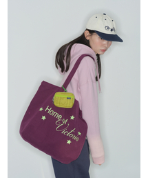 HOMEBODY THINGS（ホームバディ ティングズ）の「[HBTxVICTORIA] Home of Victoria Eco Bag (MIDNIGHT PURPLE（エコバッグ/サブバッグ）」