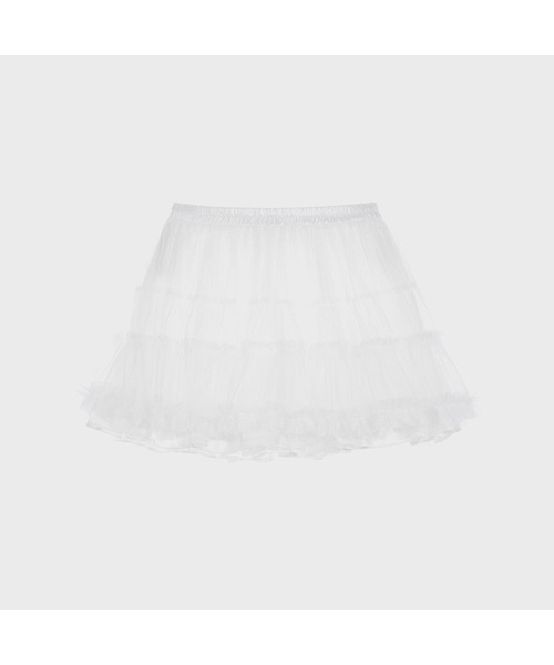 ALKI ALKA(アルキアルカ)の「Dot Tutu Skirt (Ivory)(スカート・レディース・アイボリー・FREE)」の1枚目の写真