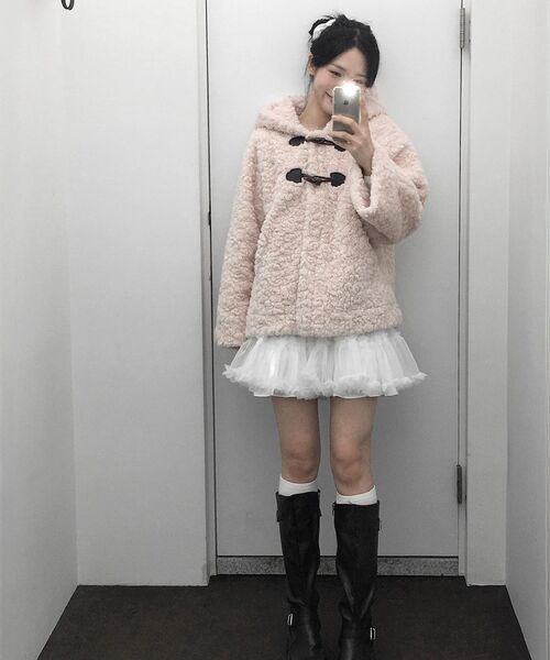 ALKI ALKA(アルキアルカ)の「Dot Tutu Skirt (Ivory)(スカート・レディース・アイボリー・FREE)」の7枚目の写真
