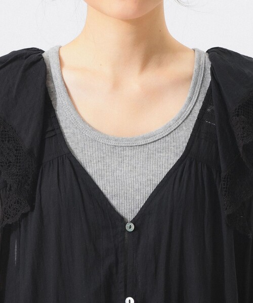 BEAMS BOY（ビームスボーイ）の「ヴィンテージ レース ワンピース（ワンピース・レディース・ブラック/オフホワイト/ミント・ONE SIZE）」の16枚目の写真