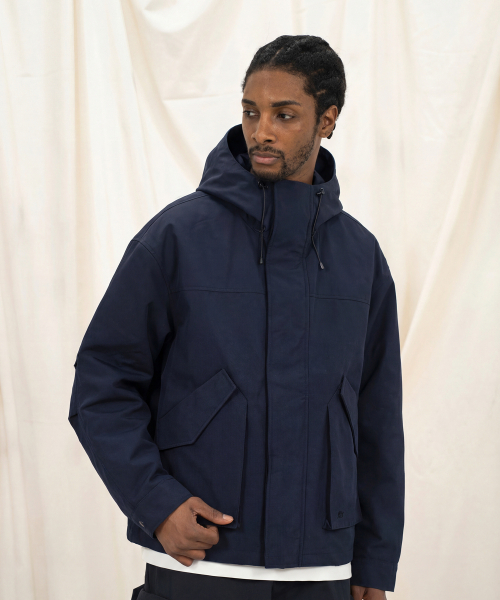 KALAPATTHAR(カラパタール)の「3 Layer Hard Shell Short-Jacket - NAVY(ナイロンジャケット・メンズ・その他・LARGE/MEDIUM/SMALL)」の1枚目の写真