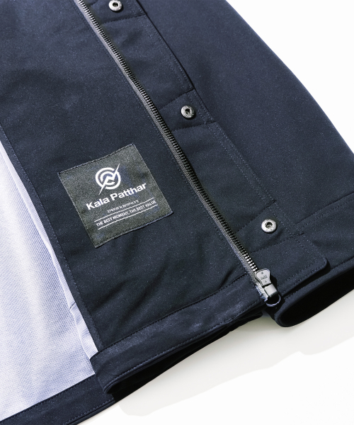 KALAPATTHAR(カラパタール)の「3 Layer Hard Shell Short-Jacket - NAVY(ナイロンジャケット・メンズ・その他・LARGE/MEDIUM/SMALL)」の3枚目の写真