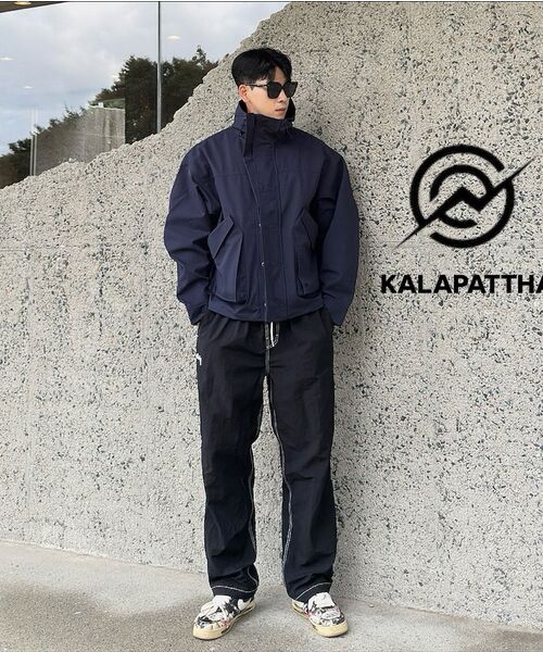 KALAPATTHAR(カラパタール)の「3 Layer Hard Shell Short-Jacket - NAVY(ナイロンジャケット・メンズ・その他・LARGE/MEDIUM/SMALL)」の8枚目の写真