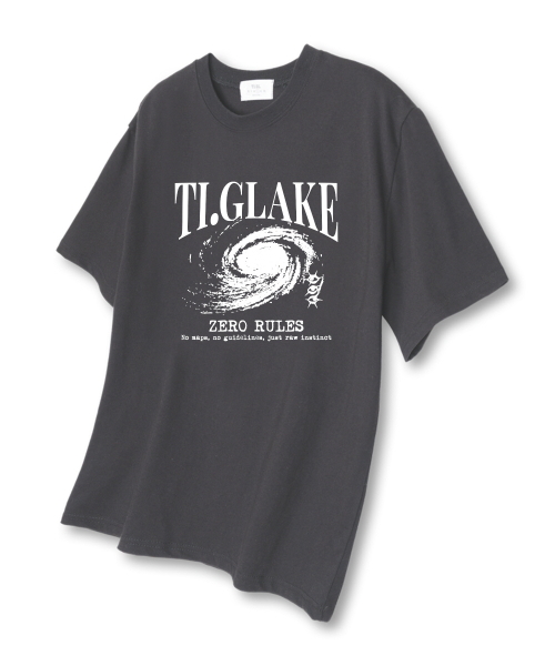 TI.GLAKE(ティーグレイク)の「ゼロルオーバーサイズ半袖Tシャツダークグレー(Tシャツ/カットソー・メンズ・その他・LARGE/X-LARGE/XX-LARGE)」の1枚目の写真