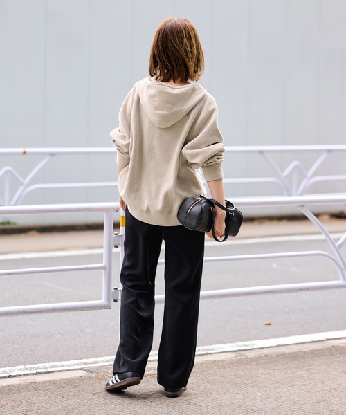 FRAMeWORK(フレームワーク)の「ショートモールニットフーディ(ニット/セーター・レディース・ブラウン/ベージュ・FREE)」の11枚目の写真