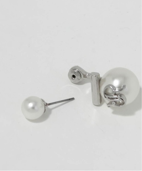 RANDA（ランダ）の「モノグラムパールピアス（ピアス（両耳用）・レディース・シルバー/ゴールド・FREE）」の10枚目の写真