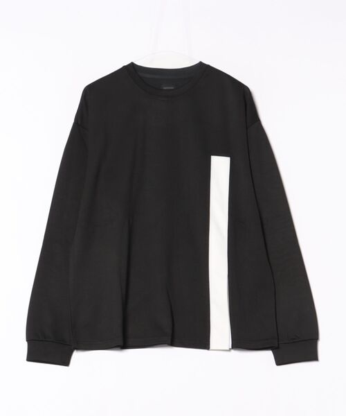 セール】【RS】【MMMM】フロントスリットロングスリーブTEE（Tシャツ